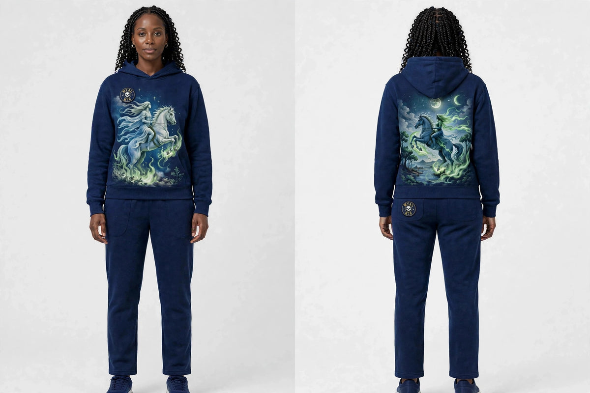 MYAL Duppy Rider Women's Tracksuit Set — Midnight Cobalt