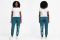 MYAL River Mumma Women's Sweatpants — Washed Lagoon (Cuffed)