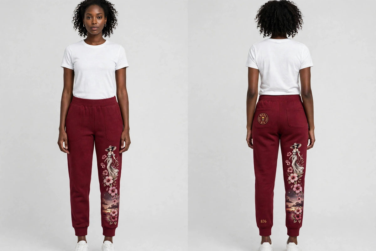 MYAL La Diablesse Women's Sweatpants — Washed Wine