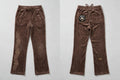 MYAL La Diablesse Velour Sweatpants — Washed Chocolate