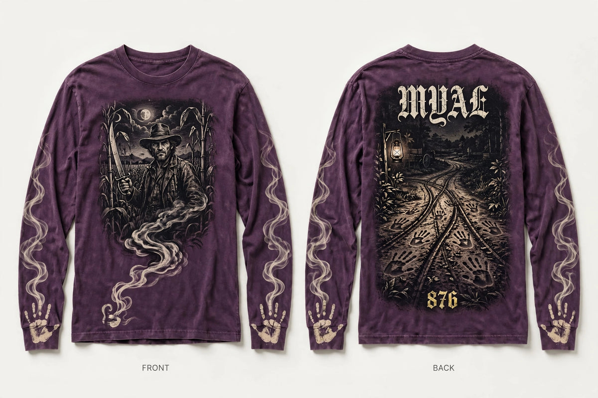 MYAL Three-Finger Jack Long Sleeve — Washed Forest