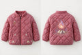 MYAL Ol' Higue Kids Puffer Jacket — Washed Scarlet