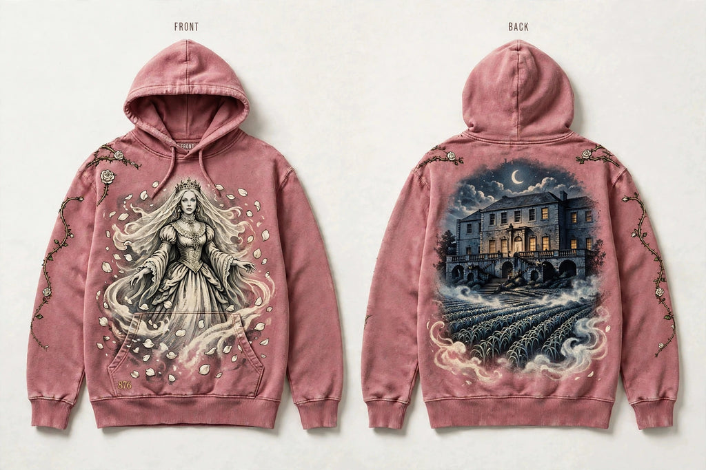 MYAL White Witch of Rose Hall Hoodie — Washed Dusty Rose