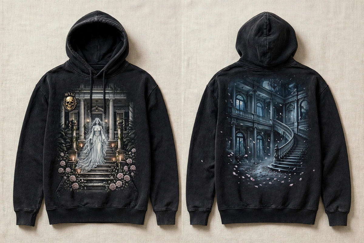 MYAL White Witch of Rose Hall Hoodie — Washed Dusty Rose