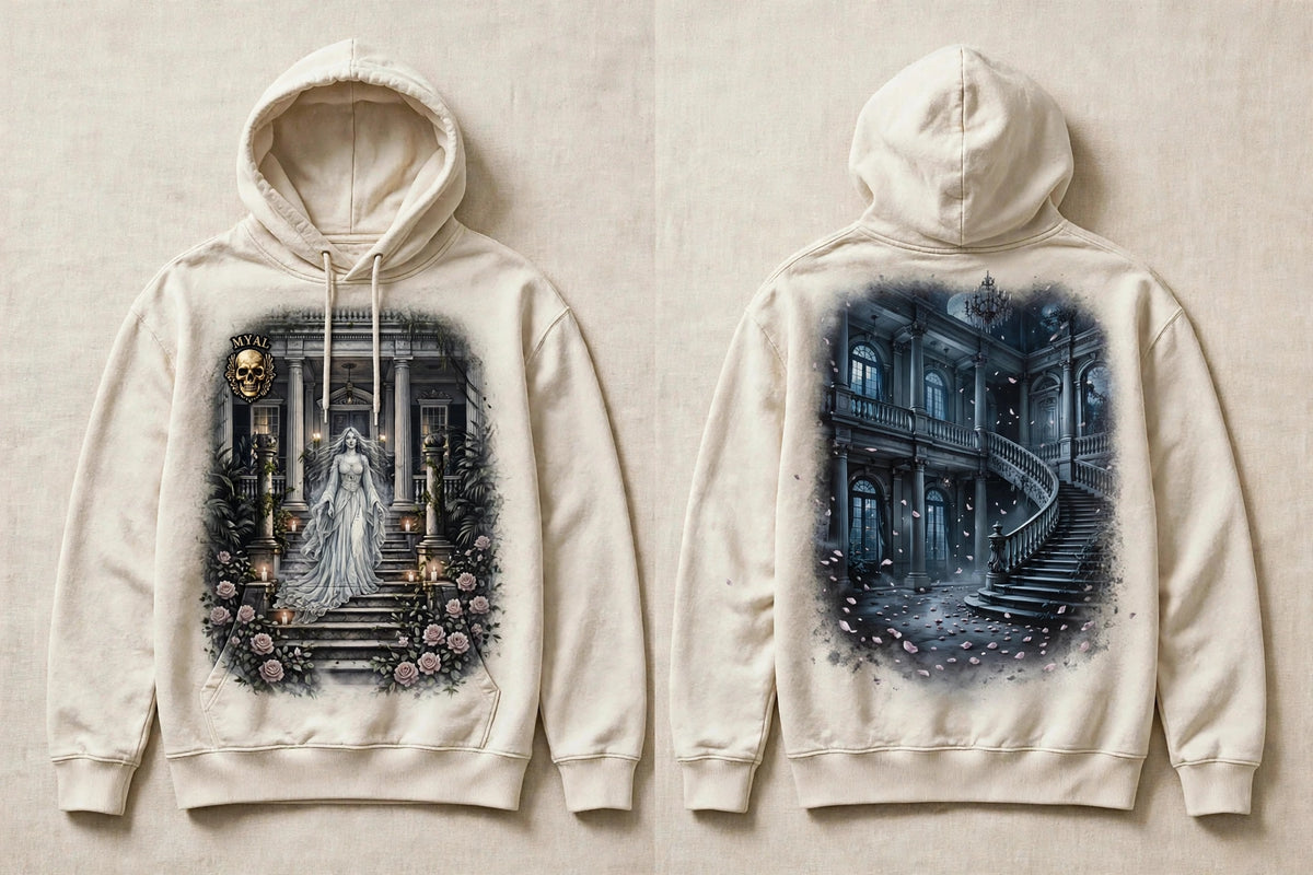 MYAL White Witch of Rose Hall Hoodie — Washed Dusty Rose