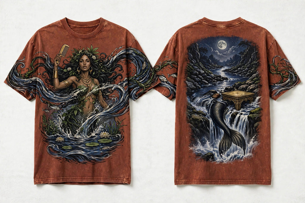 MYAL River Mumma Tee — Washed Amethyst