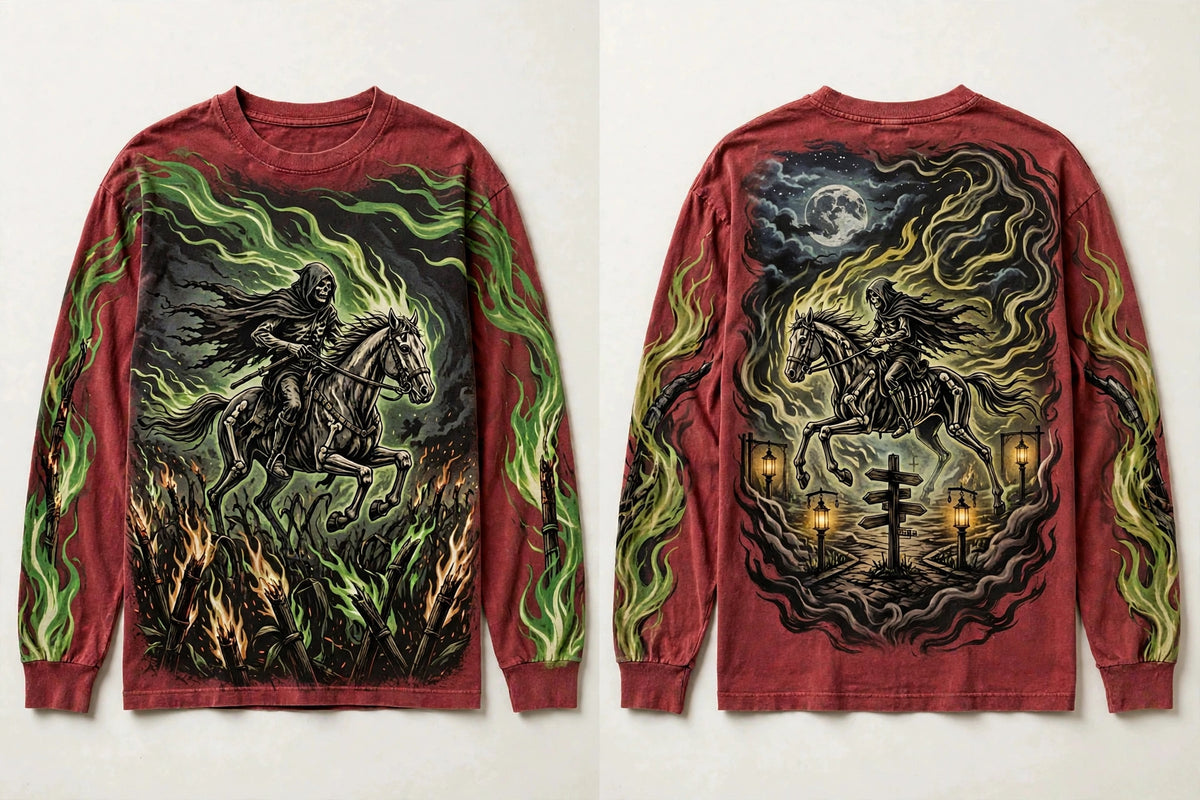 MYAL Duppy Rider Long Sleeve — Washed Cognac