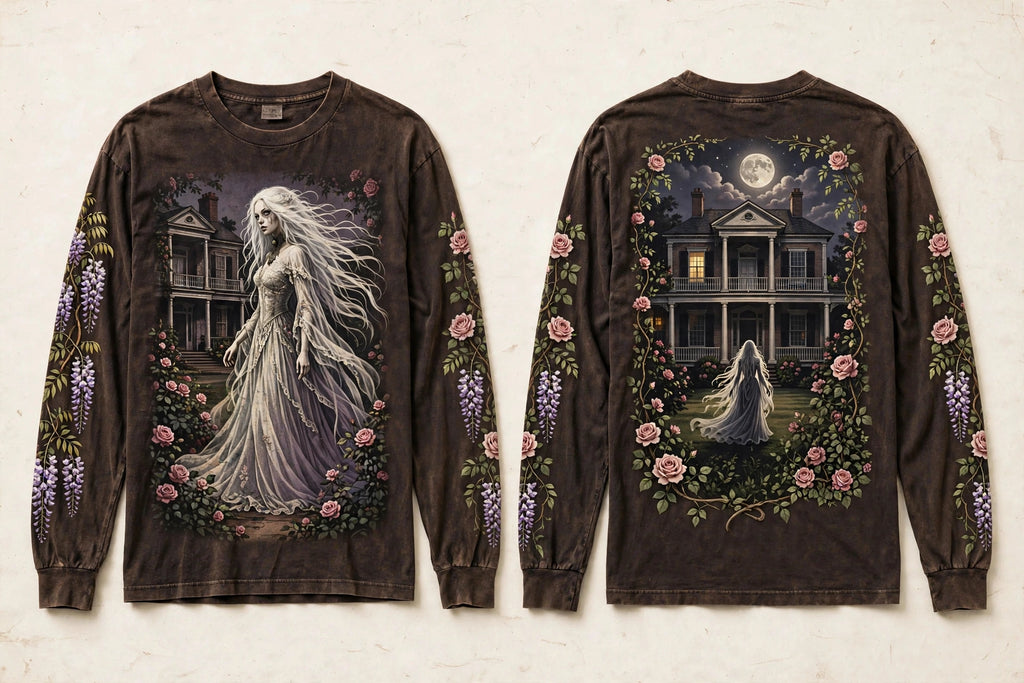 MYAL White Witch of Rose Hall Long Sleeve — Washed Ironwood