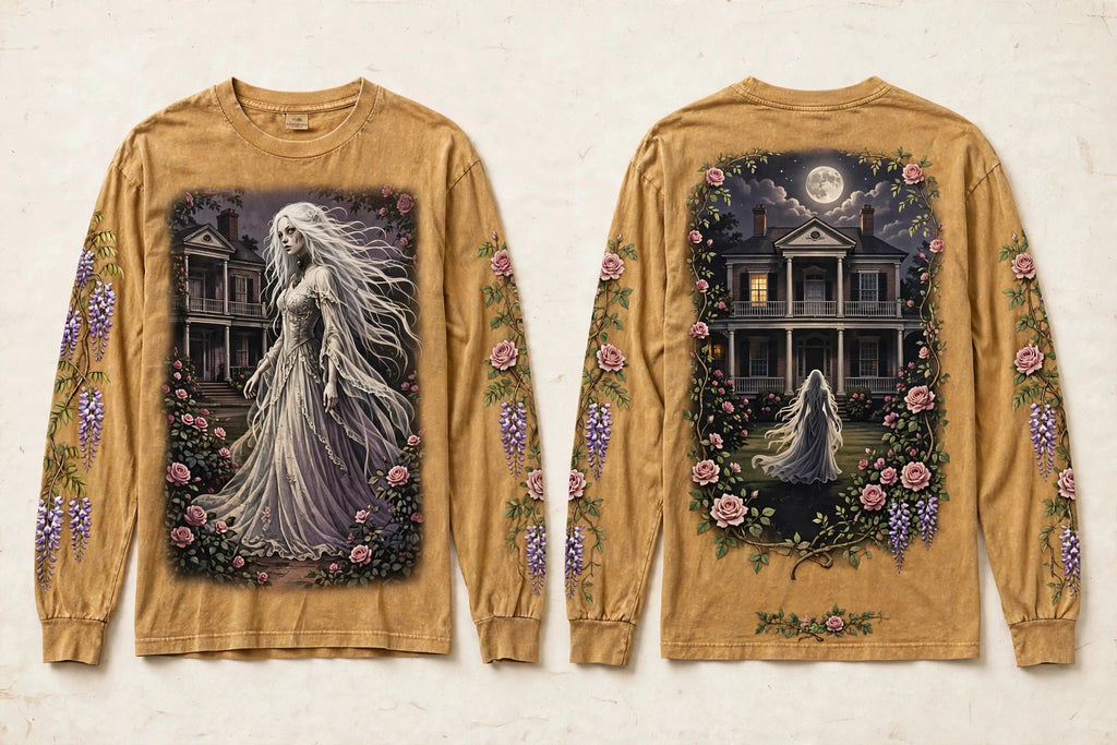 MYAL White Witch of Rose Hall Long Sleeve — Washed Ironwood
