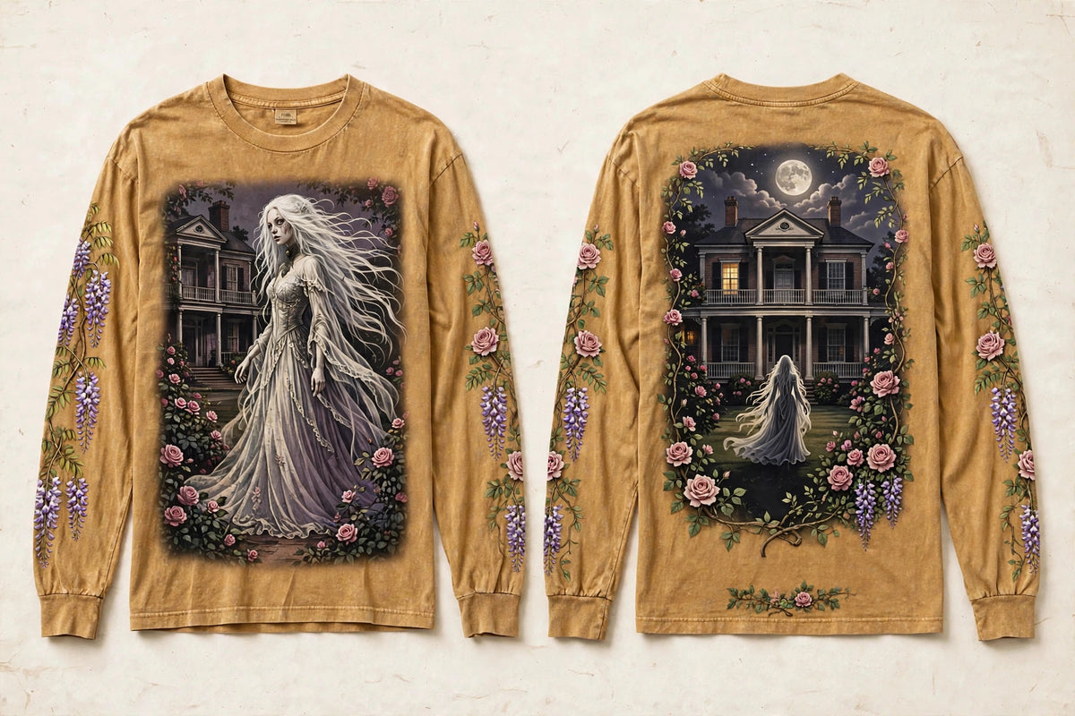 MYAL White Witch of Rose Hall Long Sleeve — Washed Ironwood
