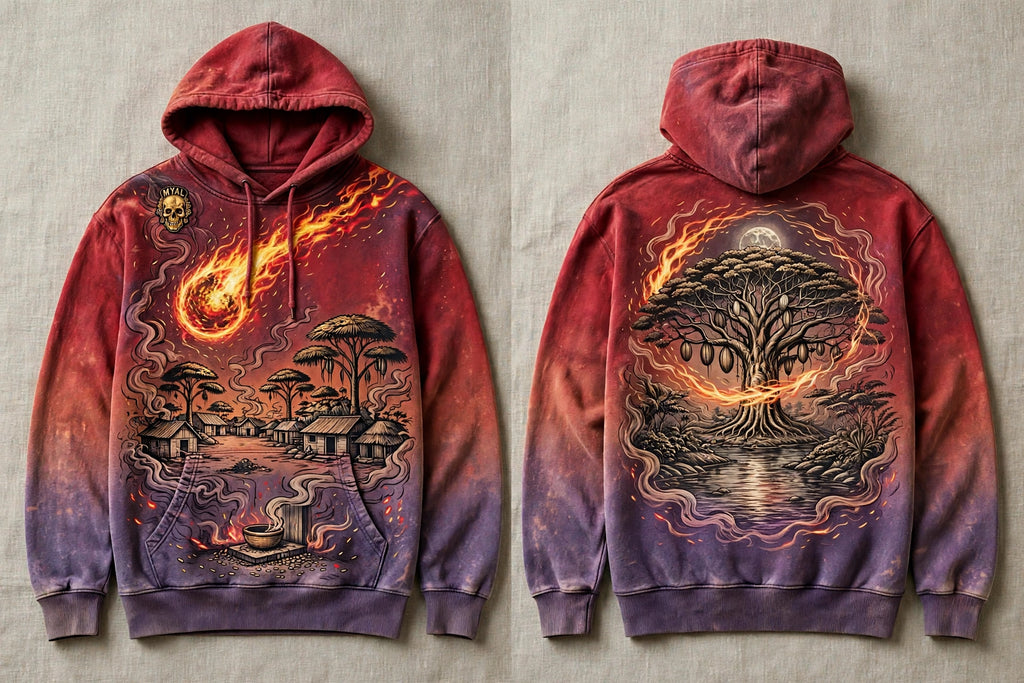 MYAL Ol' Higue Hoodie — Washed Lavender