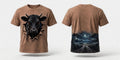 MYAL Rolling Calf Tee — Washed Brick Clay