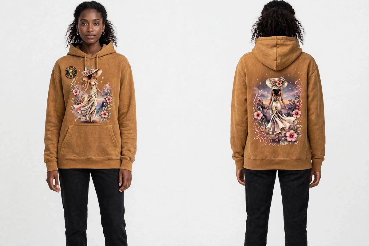 MYAL La Diablesse Women's Hoodie — Washed Wine