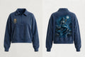 MYAL River Mumma Women's Quarter-Zip — Washed Navy