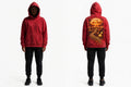 MYAL Ol' Higue Hoodie — Washed Scarlet