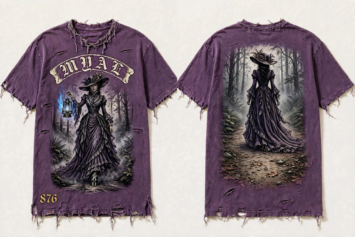 MYAL La Diablesse Tee — Washed Plum
