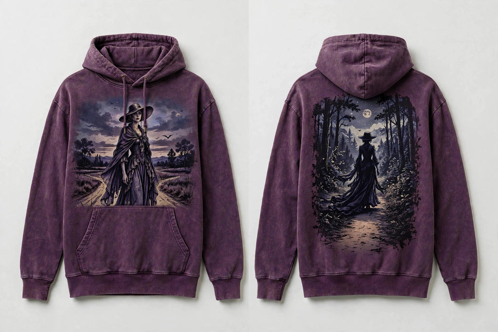 MYAL La Diablesse Hoodie — Washed Damson