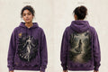 MYAL La Diablesse Women's Hoodie — Washed Blackberry