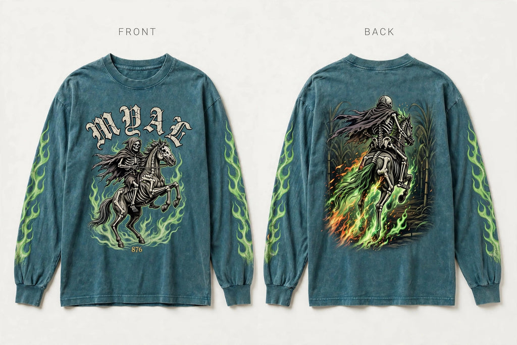 MYAL Duppy Rider Long Sleeve — Washed Plum