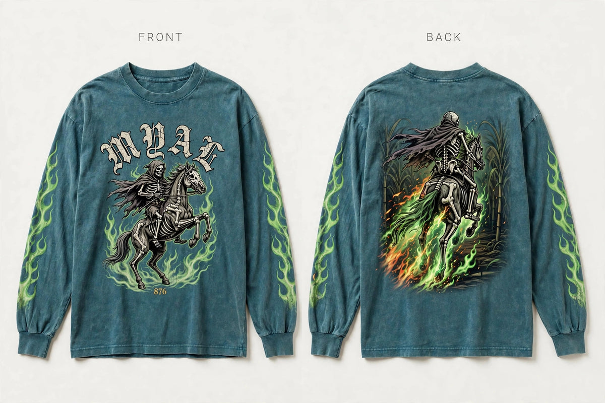 MYAL Duppy Rider Long Sleeve — Washed Plum