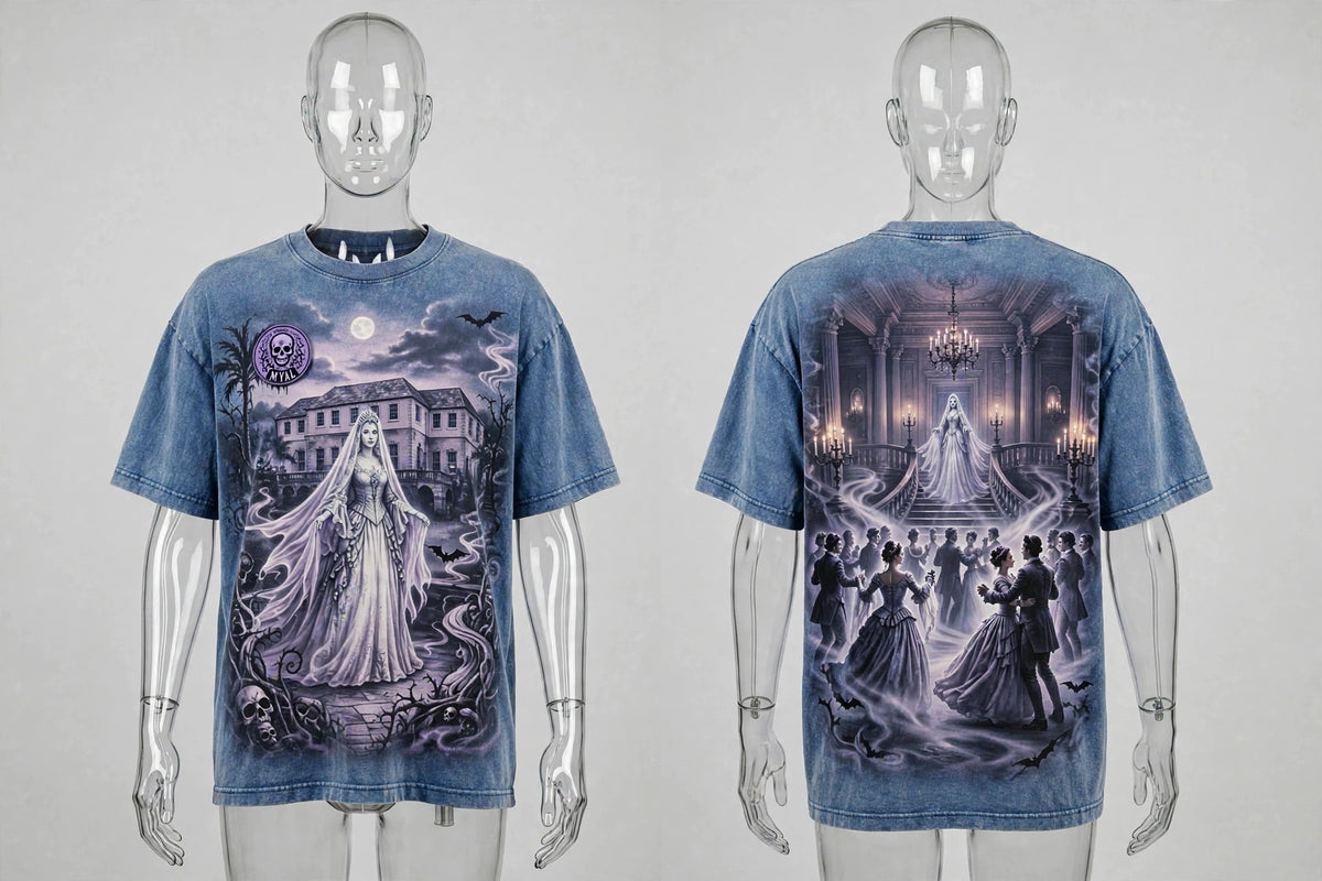 MYAL White Witch of Rose Hall Tee — Washed Wisteria