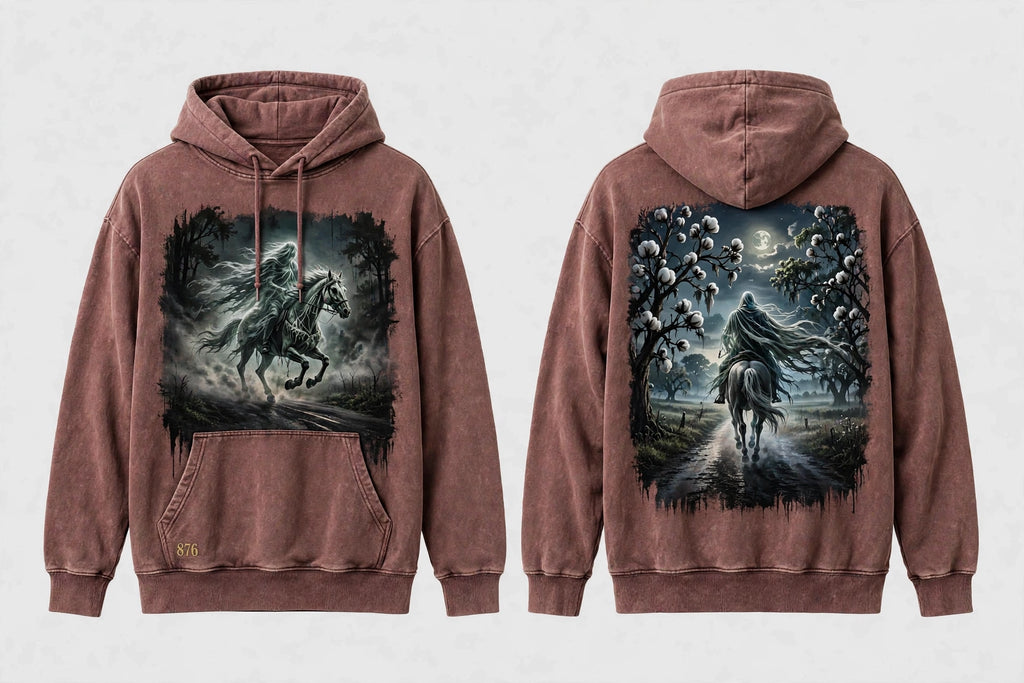 MYAL Duppy Rider Hoodie — Washed Juniper