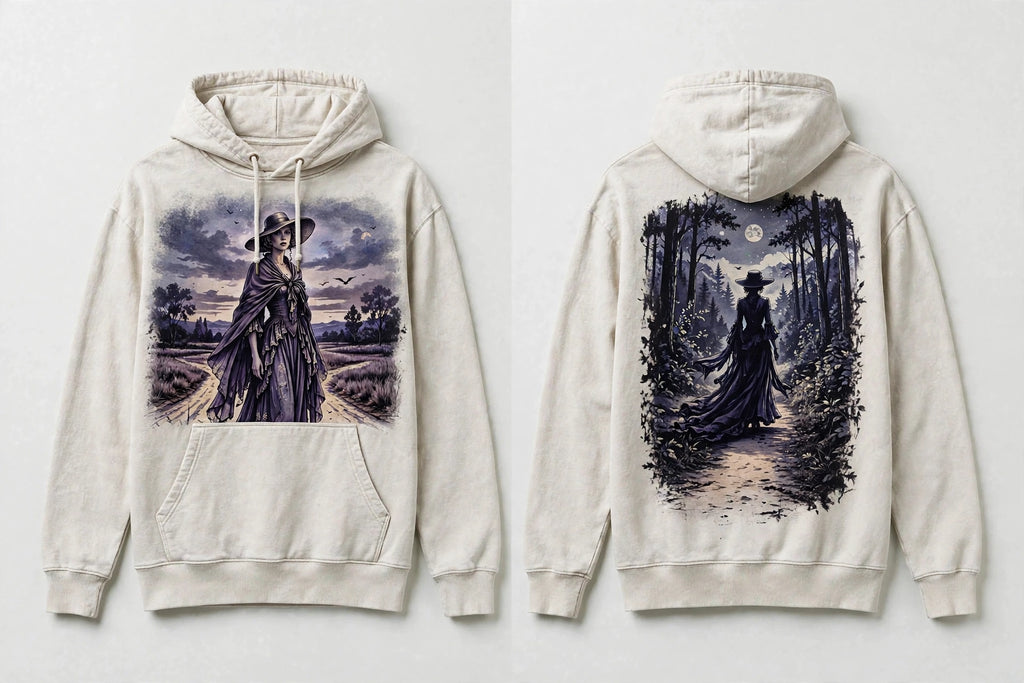 MYAL La Diablesse Hoodie — Washed Damson