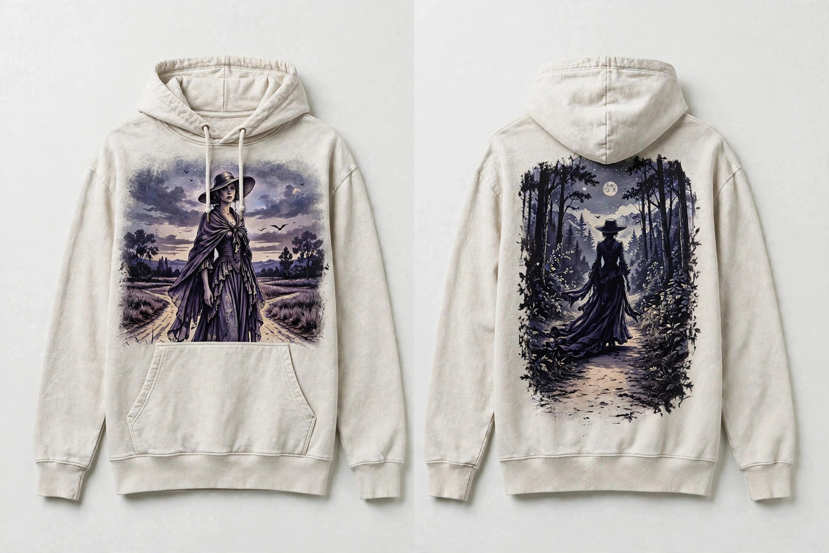MYAL La Diablesse Hoodie — Washed Damson