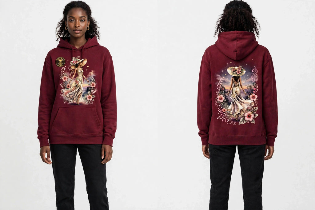 MYAL La Diablesse Women's Hoodie — Washed Wine